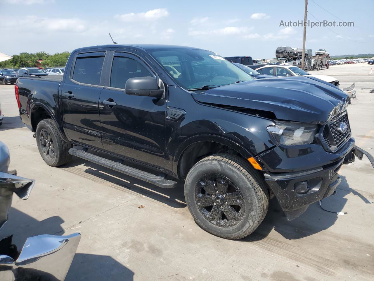 2020 Ford Ranger Xl Black vin: 1FTER4EH9LLA85456