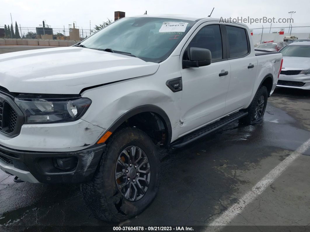 2019 Ford Ranger Xl/xlt/lariat White vin: 1FTER4EHXKLA27628