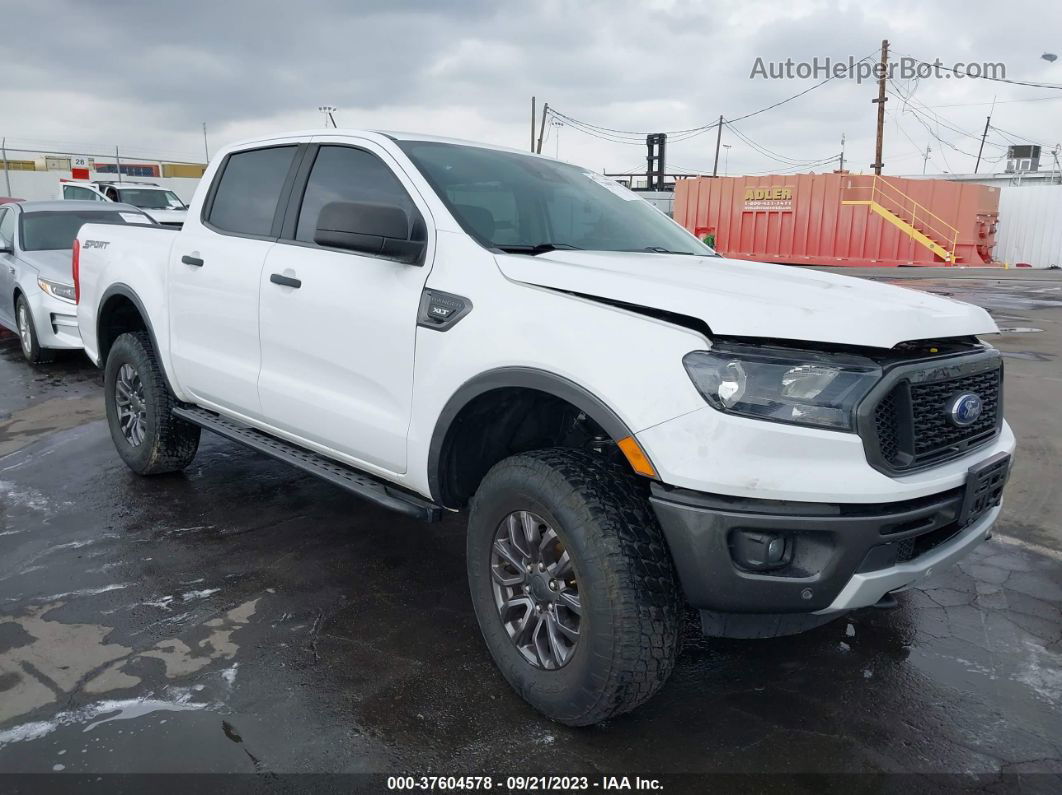 2019 Ford Ranger Xl/xlt/lariat White vin: 1FTER4EHXKLA27628