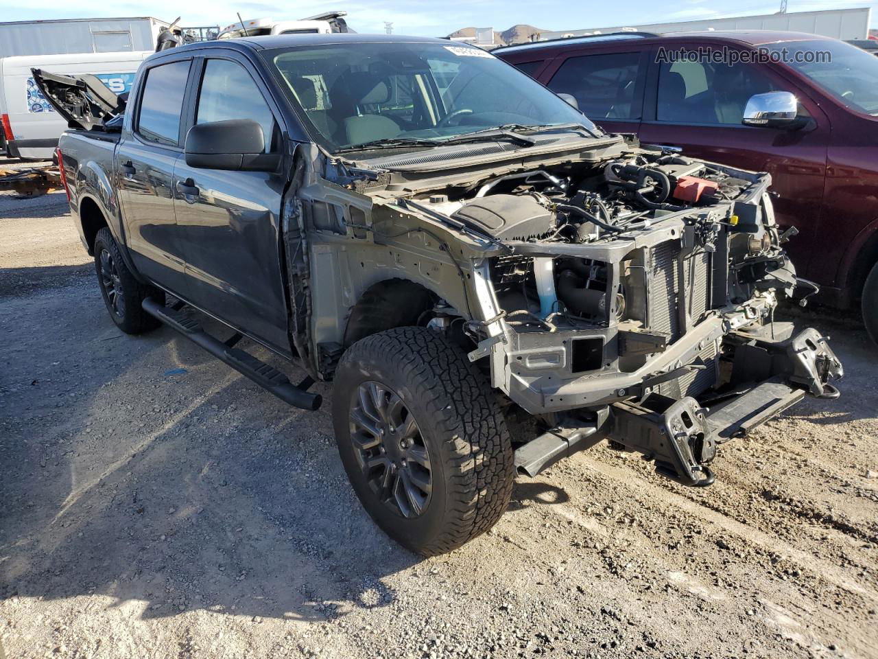 2019 Ford Ranger Xl Charcoal vin: 1FTER4EHXKLB16387