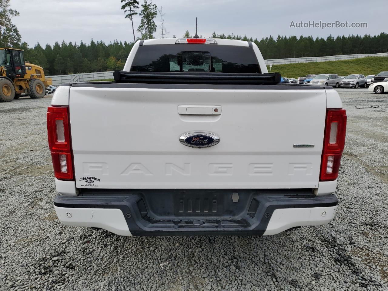 2020 Ford Ranger Xl White vin: 1FTER4EHXLLA15691