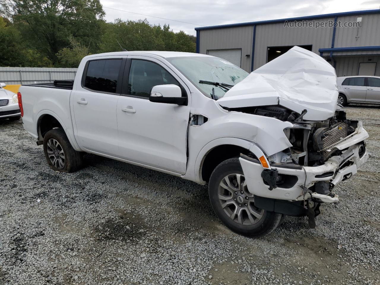 2020 Ford Ranger Xl White vin: 1FTER4EHXLLA15691