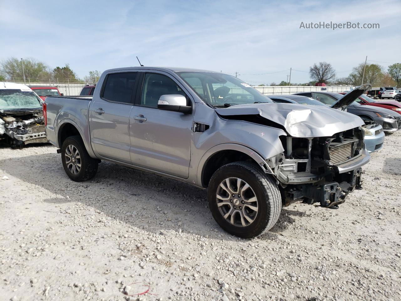 2020 Ford Ranger Xl Серебряный vin: 1FTER4EHXLLA30367