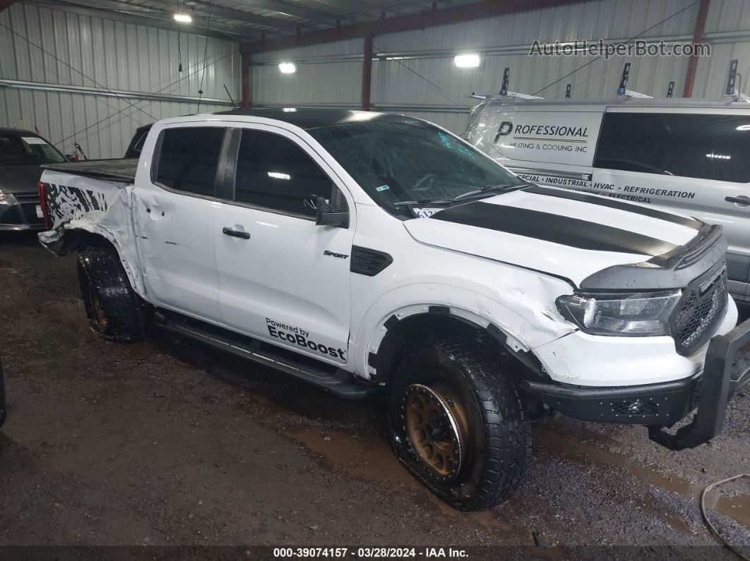 2020 Ford Ranger Xlt White vin: 1FTER4EHXLLA35567