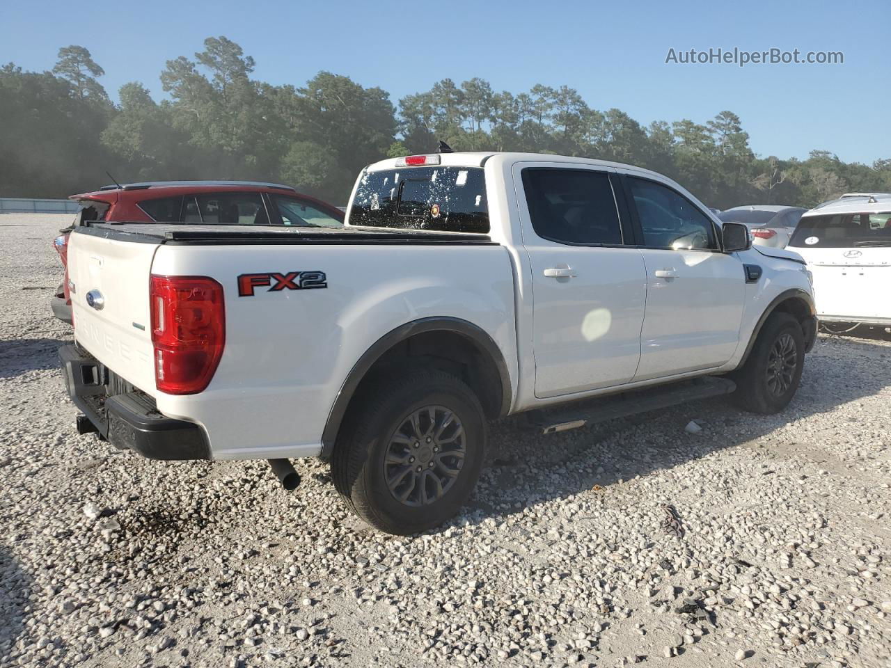 2020 Ford Ranger Xl White vin: 1FTER4EHXLLA38422