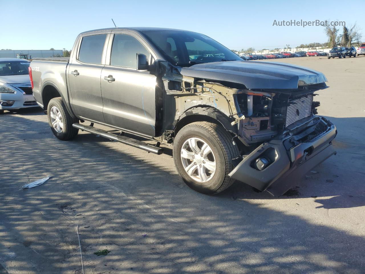 2020 Ford Ranger Xl Gray vin: 1FTER4EHXLLA54393