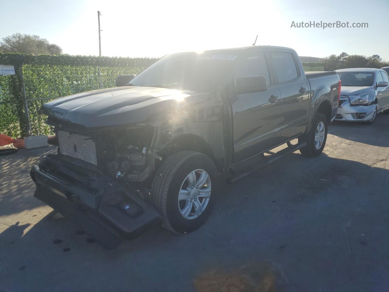 2020 Ford Ranger Xl Gray vin: 1FTER4EHXLLA54393