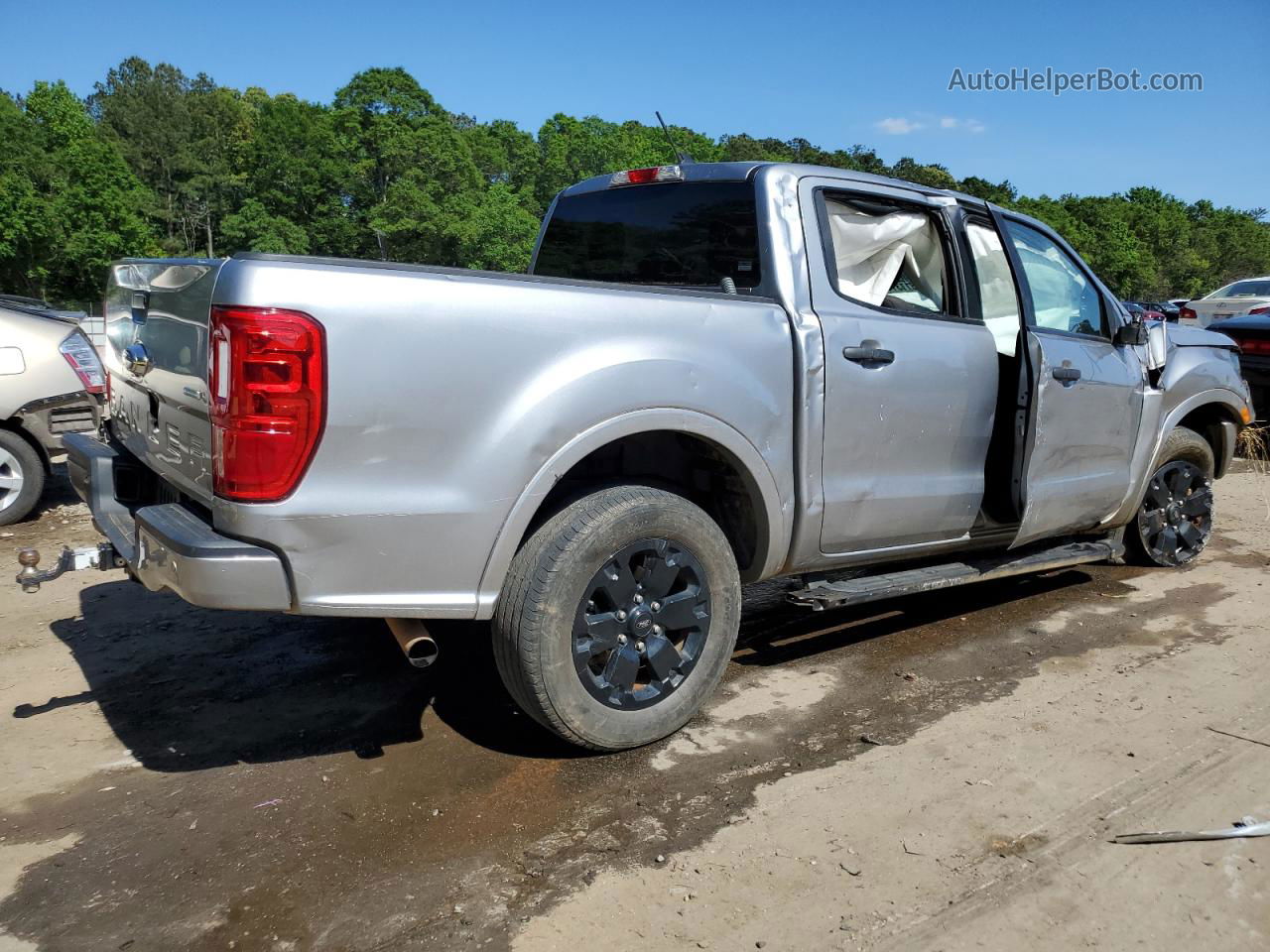 2020 Ford Ranger Xl Silver vin: 1FTER4EHXLLA56158