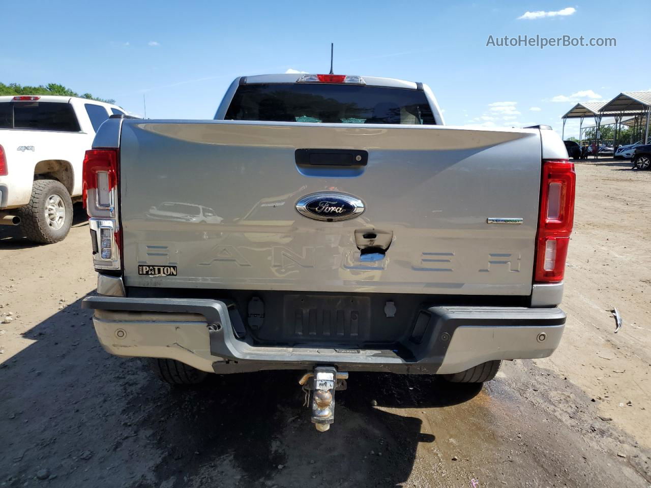 2020 Ford Ranger Xl Silver vin: 1FTER4EHXLLA56158