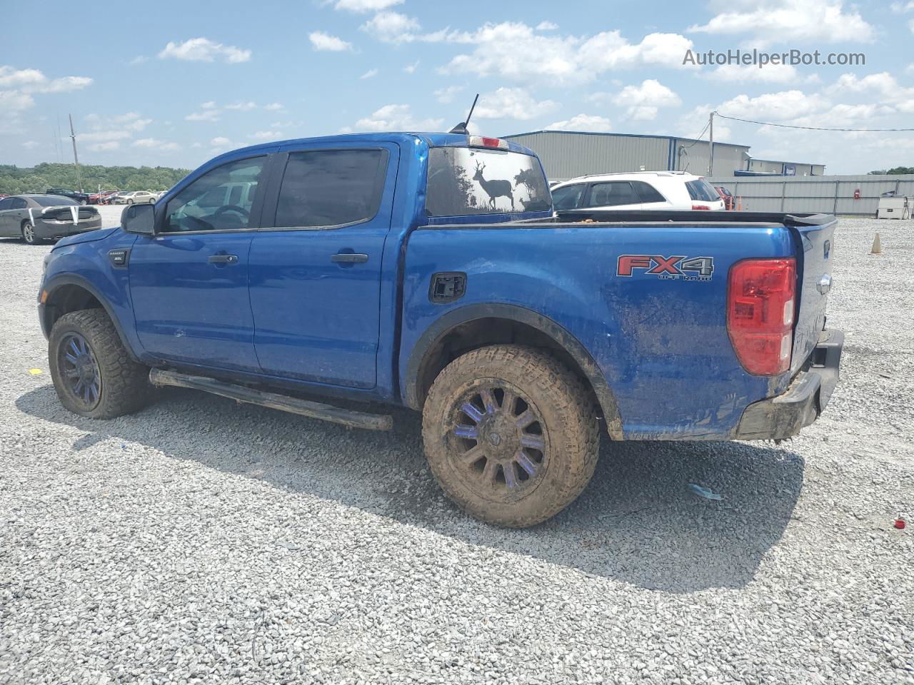 2019 Ford Ranger Xl Синий vin: 1FTER4FH0KLA11775