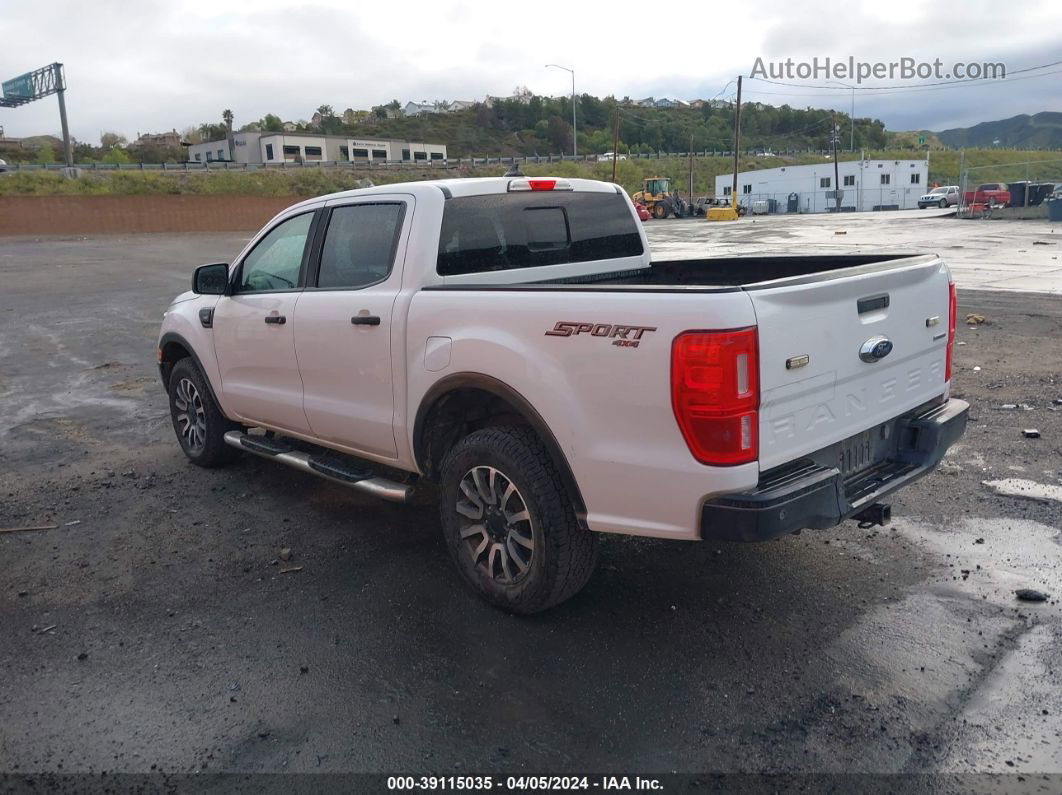 2019 Ford Ranger Xlt Белый vin: 1FTER4FH0KLA13381