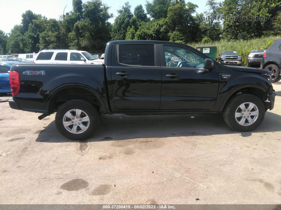 2019 Ford Ranger Xlt Black vin: 1FTER4FH0KLA43500