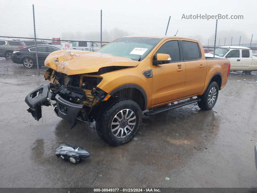 2019 Ford Ranger Lariat Оранжевый vin: 1FTER4FH0KLA61530