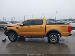 2019 Ford Ranger Lariat Orange vin: 1FTER4FH0KLA61530