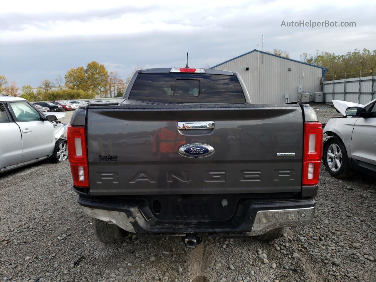 2019 Ford Ranger Xl Gray vin: 1FTER4FH0KLA62841