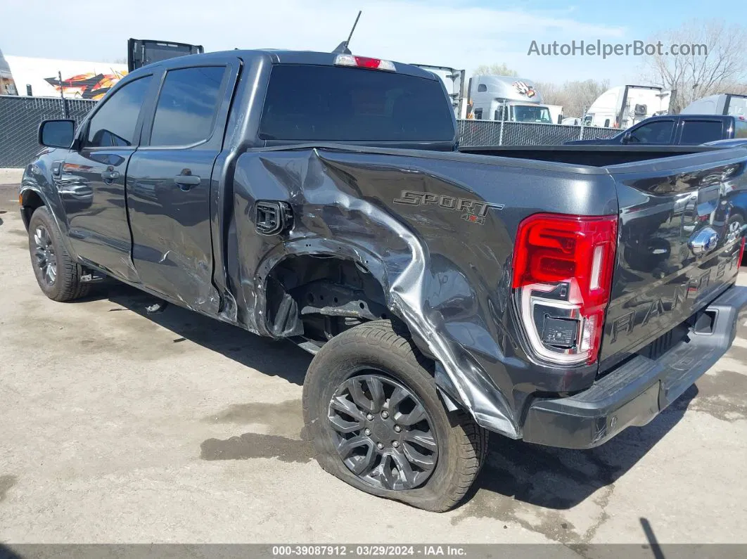 2019 Ford Ranger Xlt Gray vin: 1FTER4FH0KLA90090