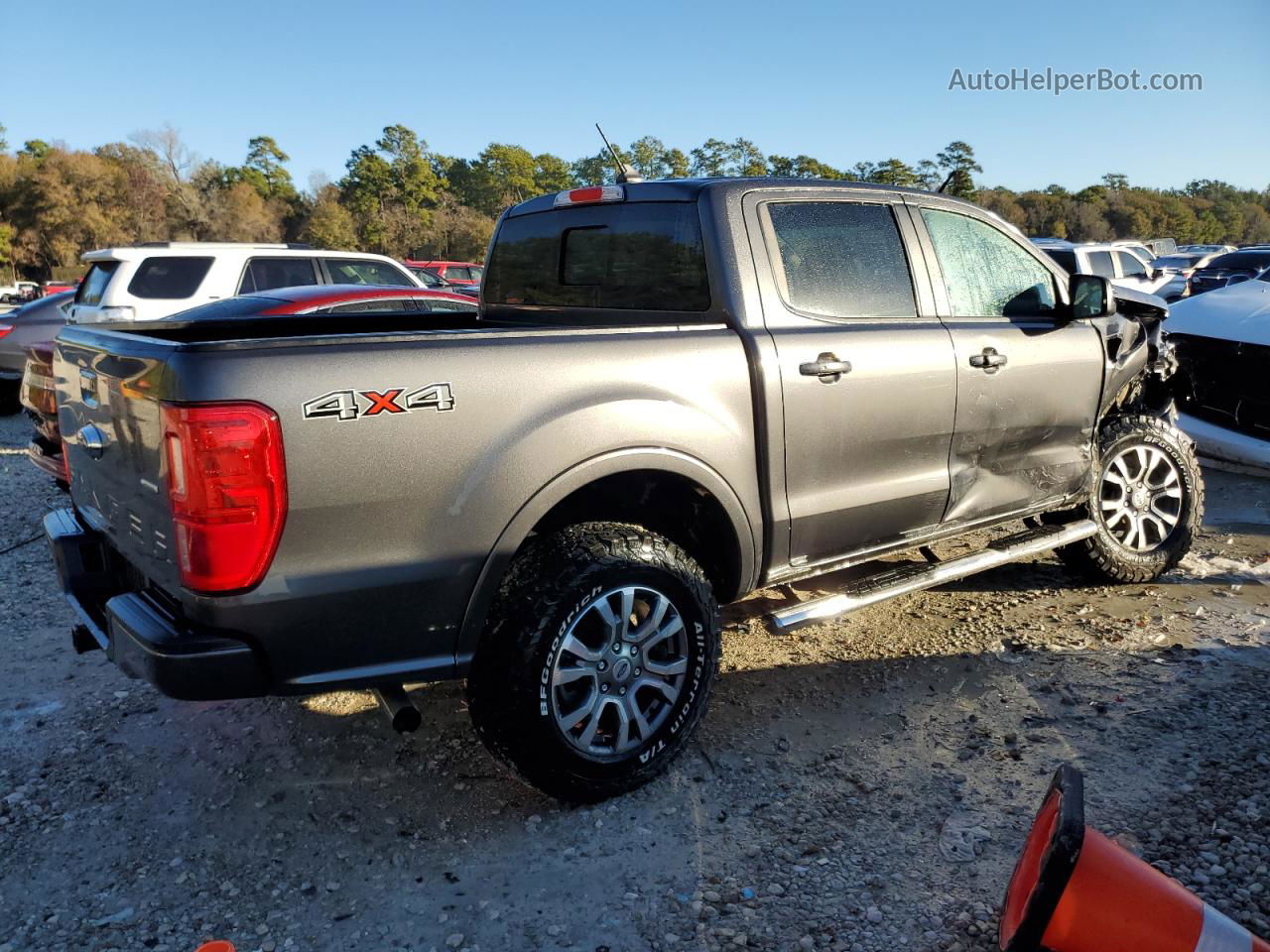 2019 Ford Ranger Xl Угольный vin: 1FTER4FH0KLA93989