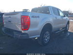 2019 Ford Ranger Lariat Silver vin: 1FTER4FH0KLB13268