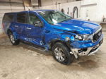 2019 Ford Ranger Xl Blue vin: 1FTER4FH0KLB15506