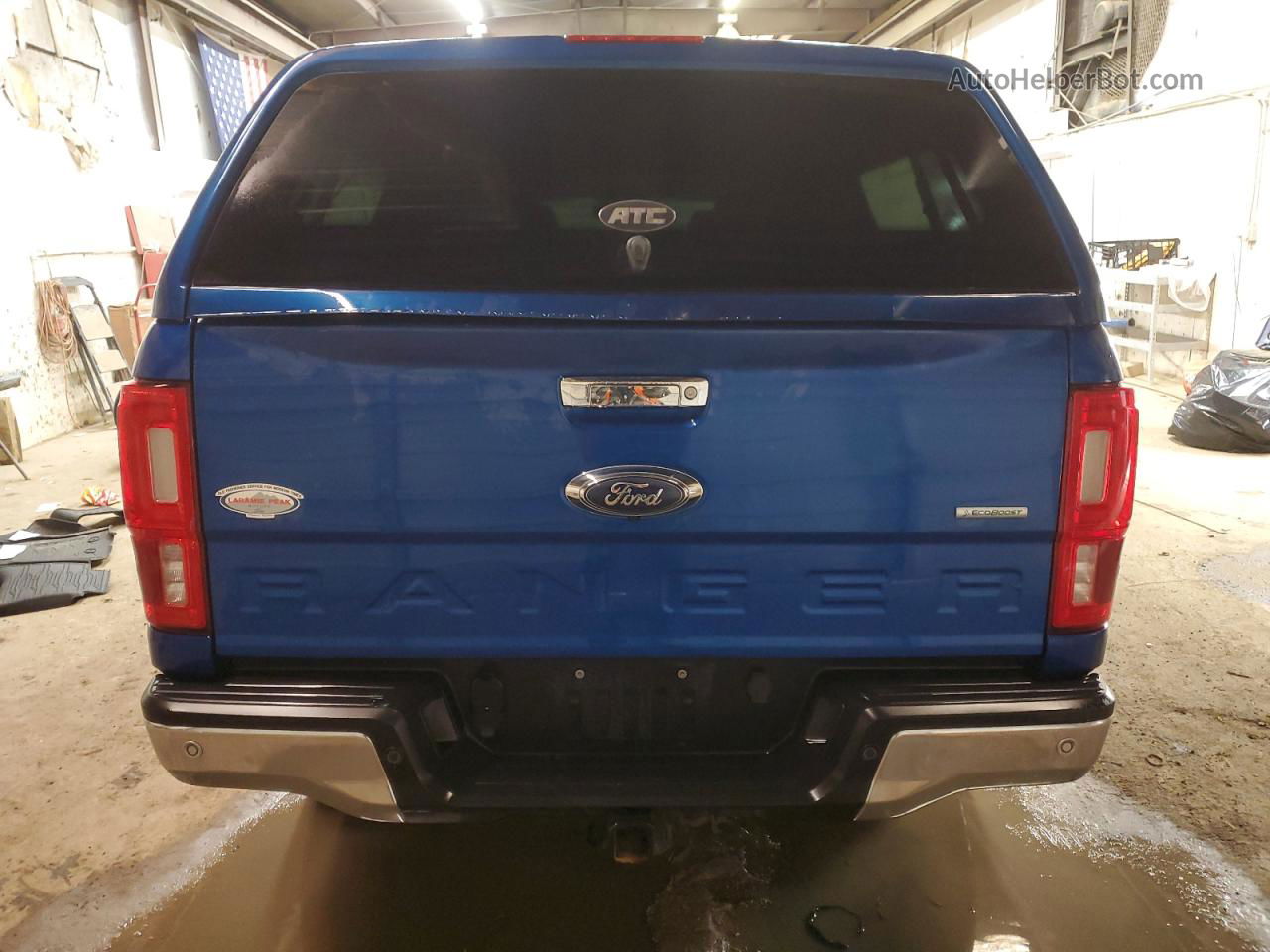 2019 Ford Ranger Xl Blue vin: 1FTER4FH0KLB15506