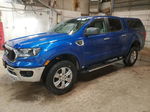 2019 Ford Ranger Xl Blue vin: 1FTER4FH0KLB15506