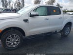 2020 Ford Ranger Lariat White vin: 1FTER4FH0LLA06996