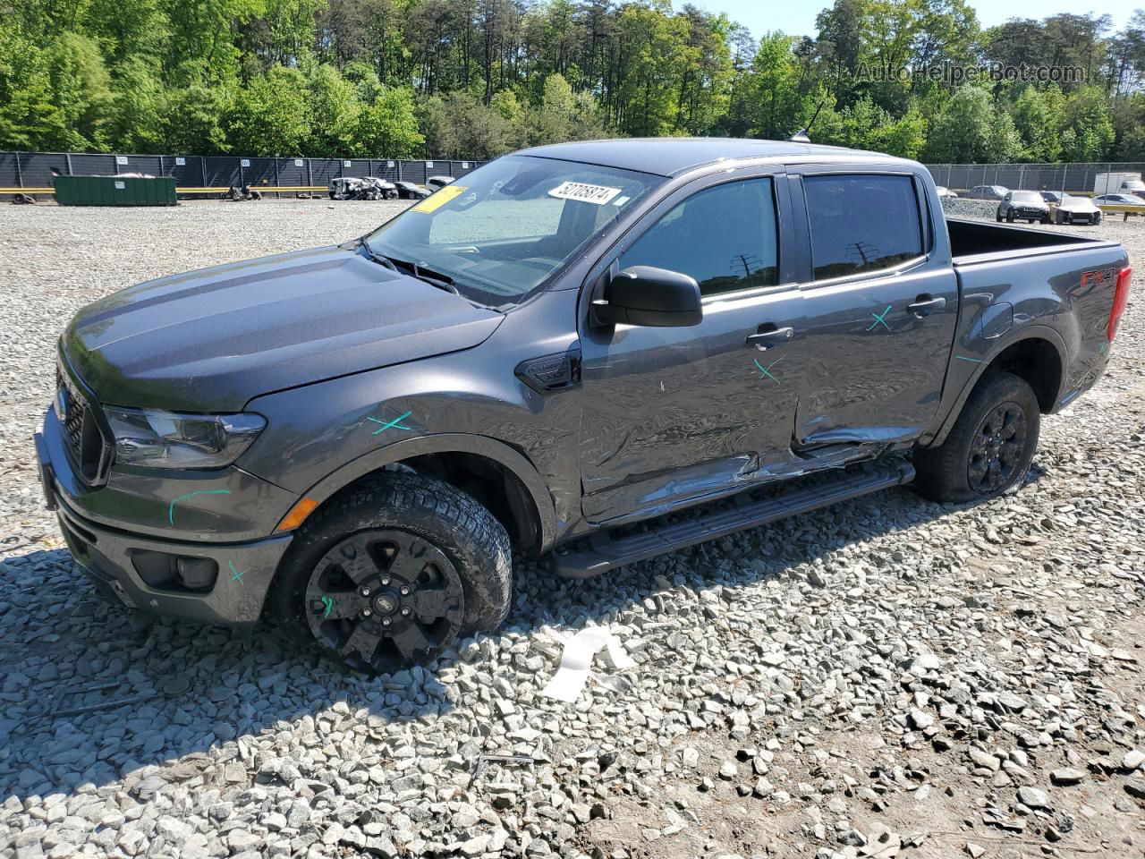 2020 Ford Ranger Xl Charcoal vin: 1FTER4FH0LLA14113