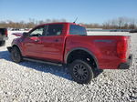 2020 Ford Ranger Xl Red vin: 1FTER4FH0LLA14340