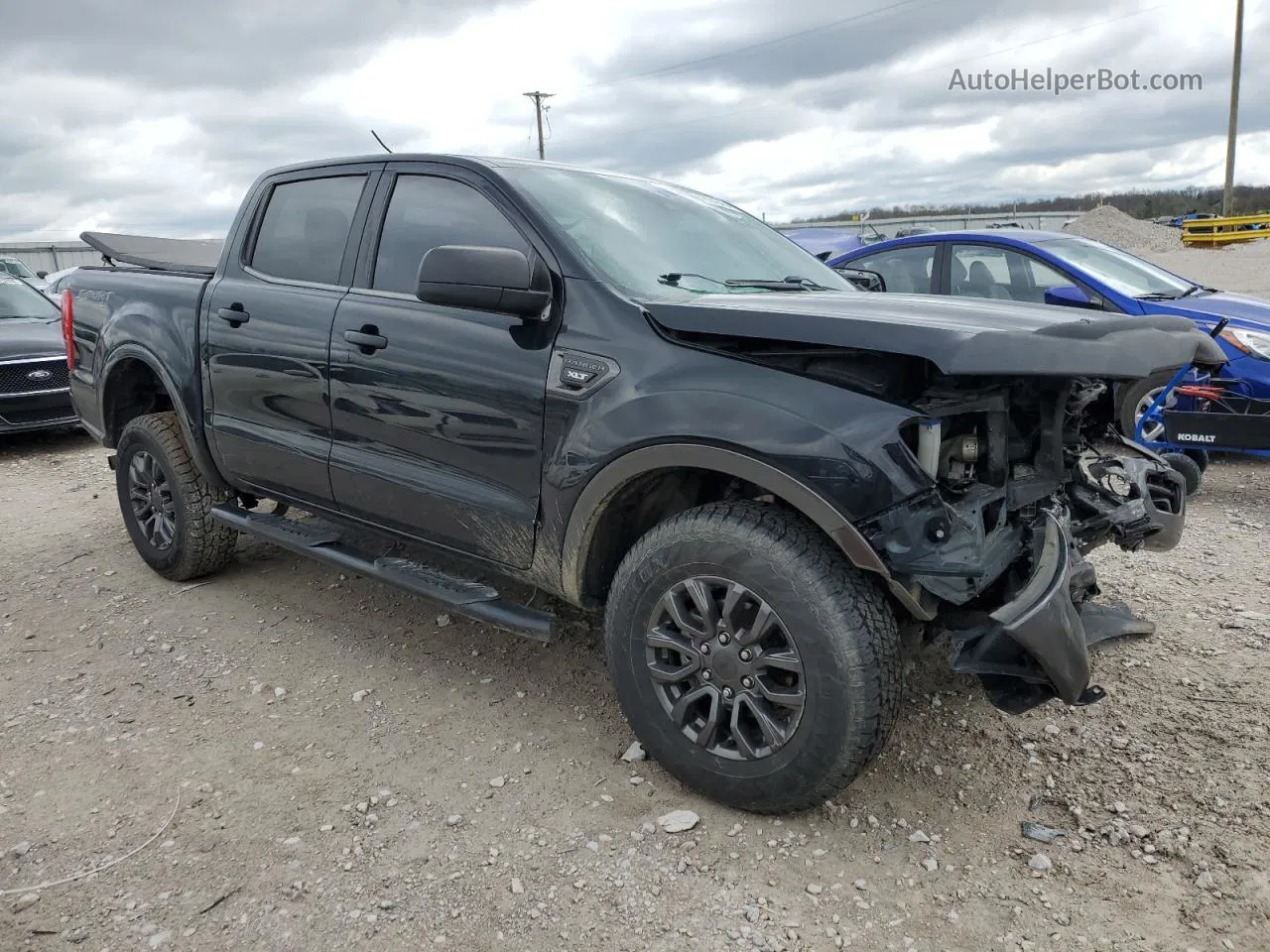 2020 Ford Ranger Xl Черный vin: 1FTER4FH0LLA19991