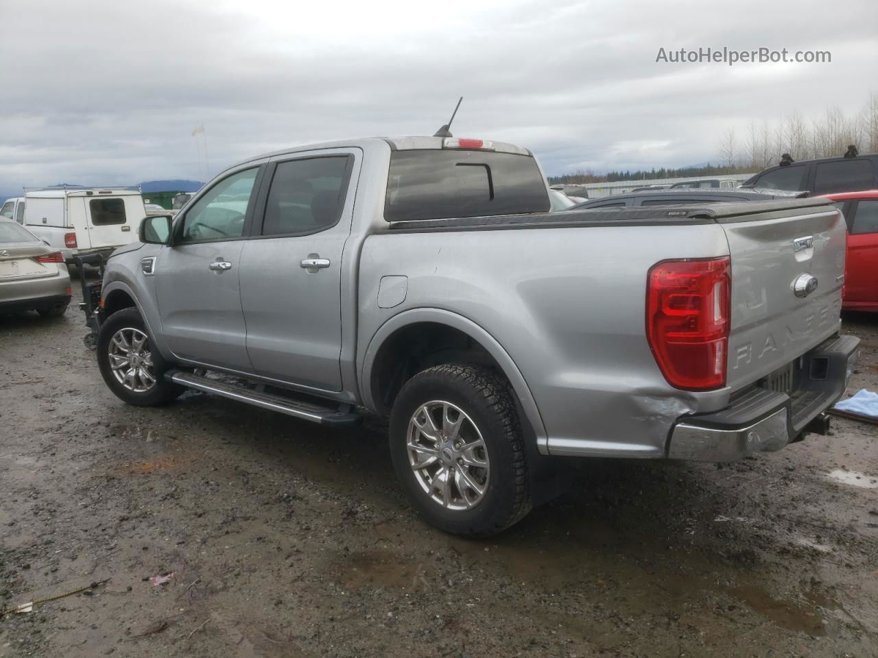 2020 Ford Ranger Xl Silver vin: 1FTER4FH0LLA25645