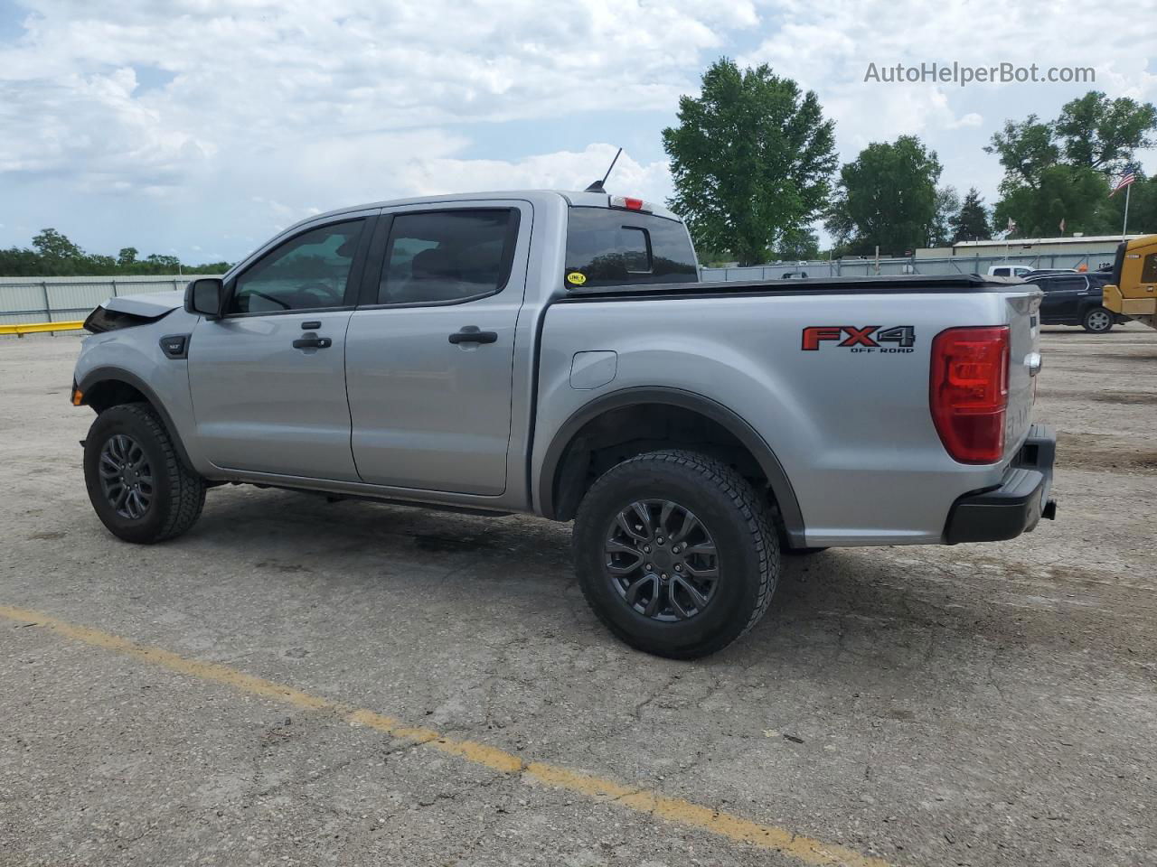 2020 Ford Ranger Xl Silver vin: 1FTER4FH0LLA50657