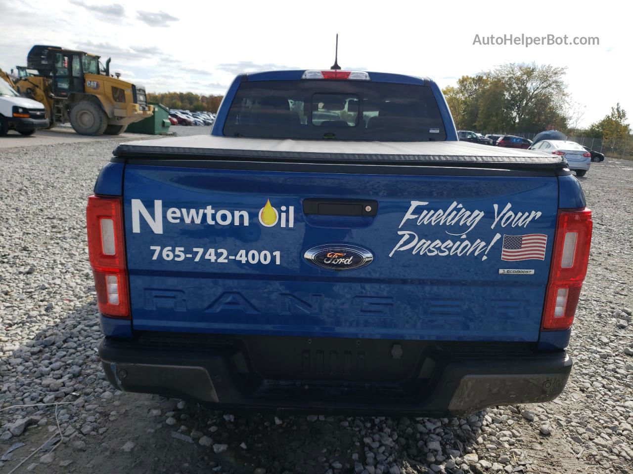 2020 Ford Ranger Xl Blue vin: 1FTER4FH0LLA53722