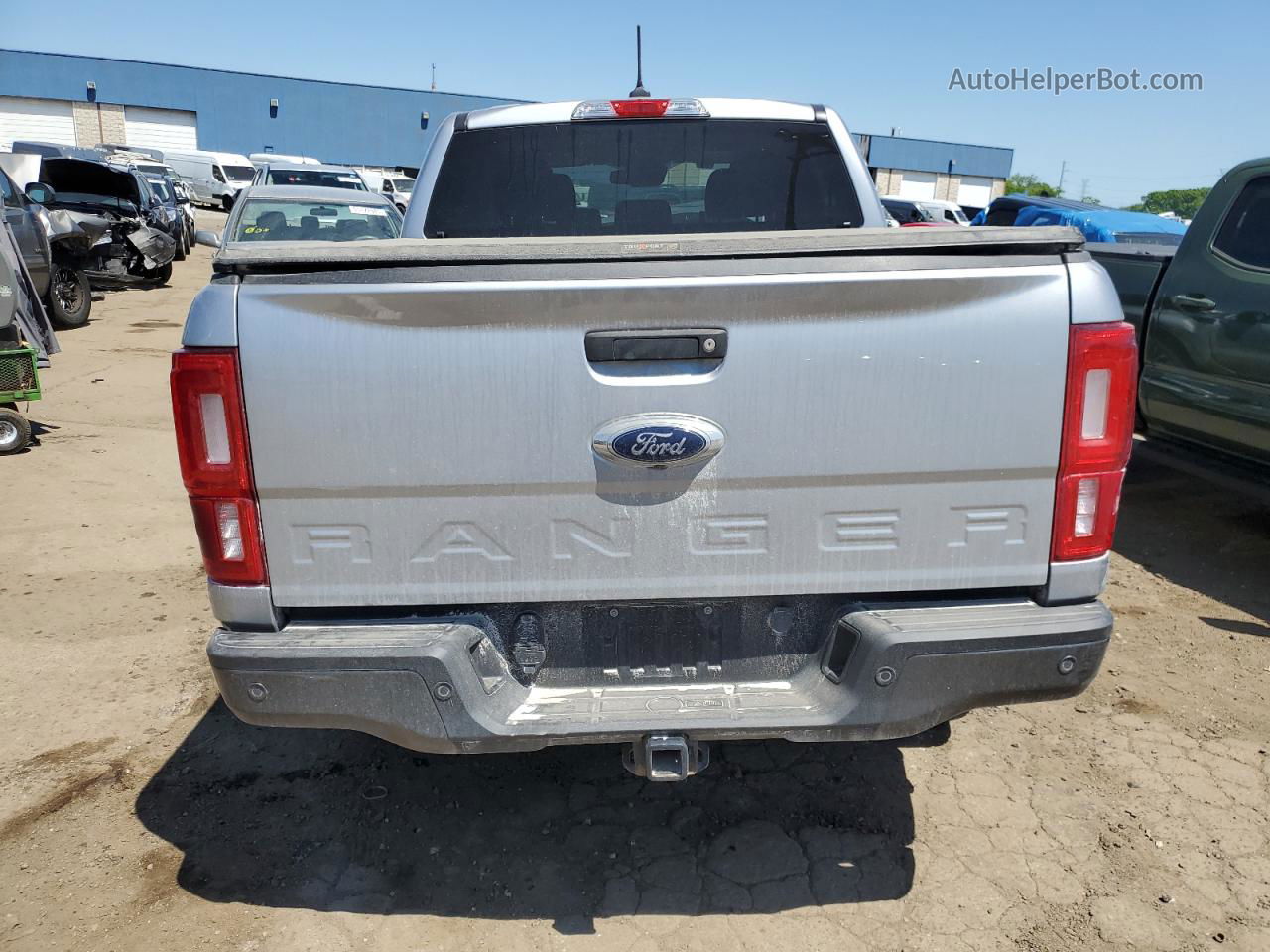 2020 Ford Ranger Xl Silver vin: 1FTER4FH0LLA66647