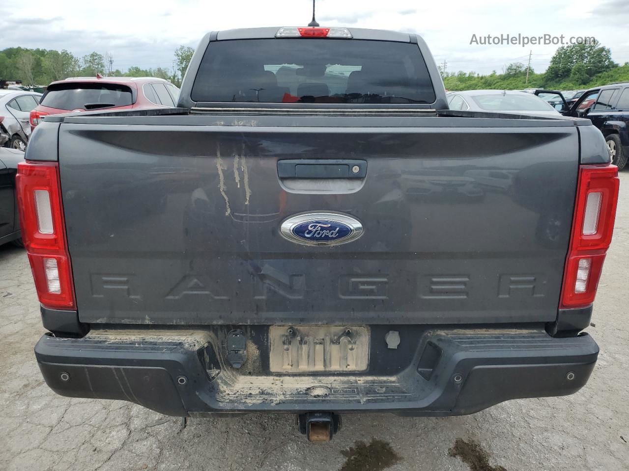 2020 Ford Ranger Xl Gray vin: 1FTER4FH0LLA78667