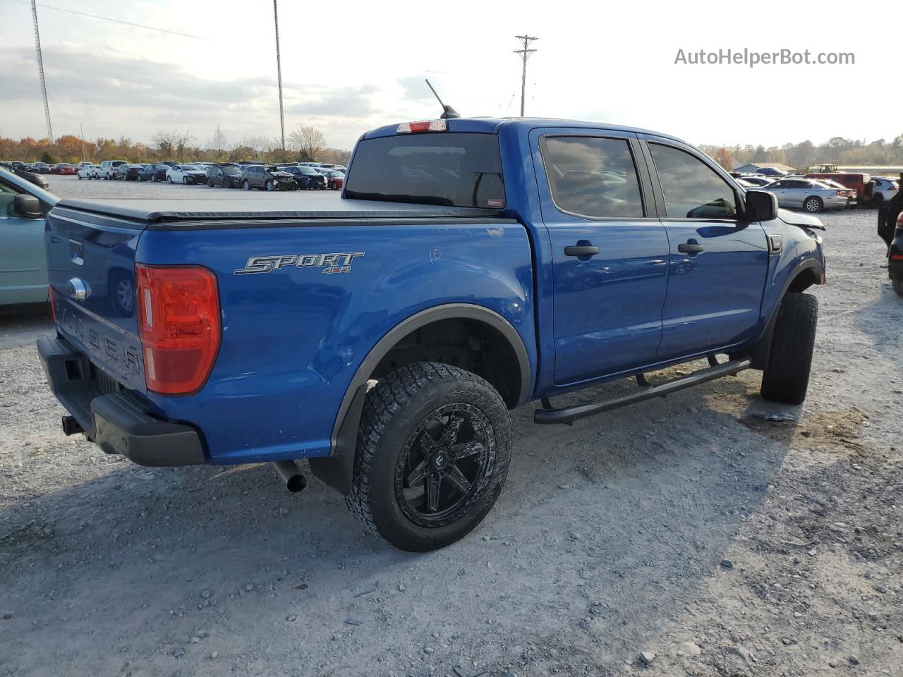 2020 Ford Ranger Xl Blue vin: 1FTER4FH0LLA82282