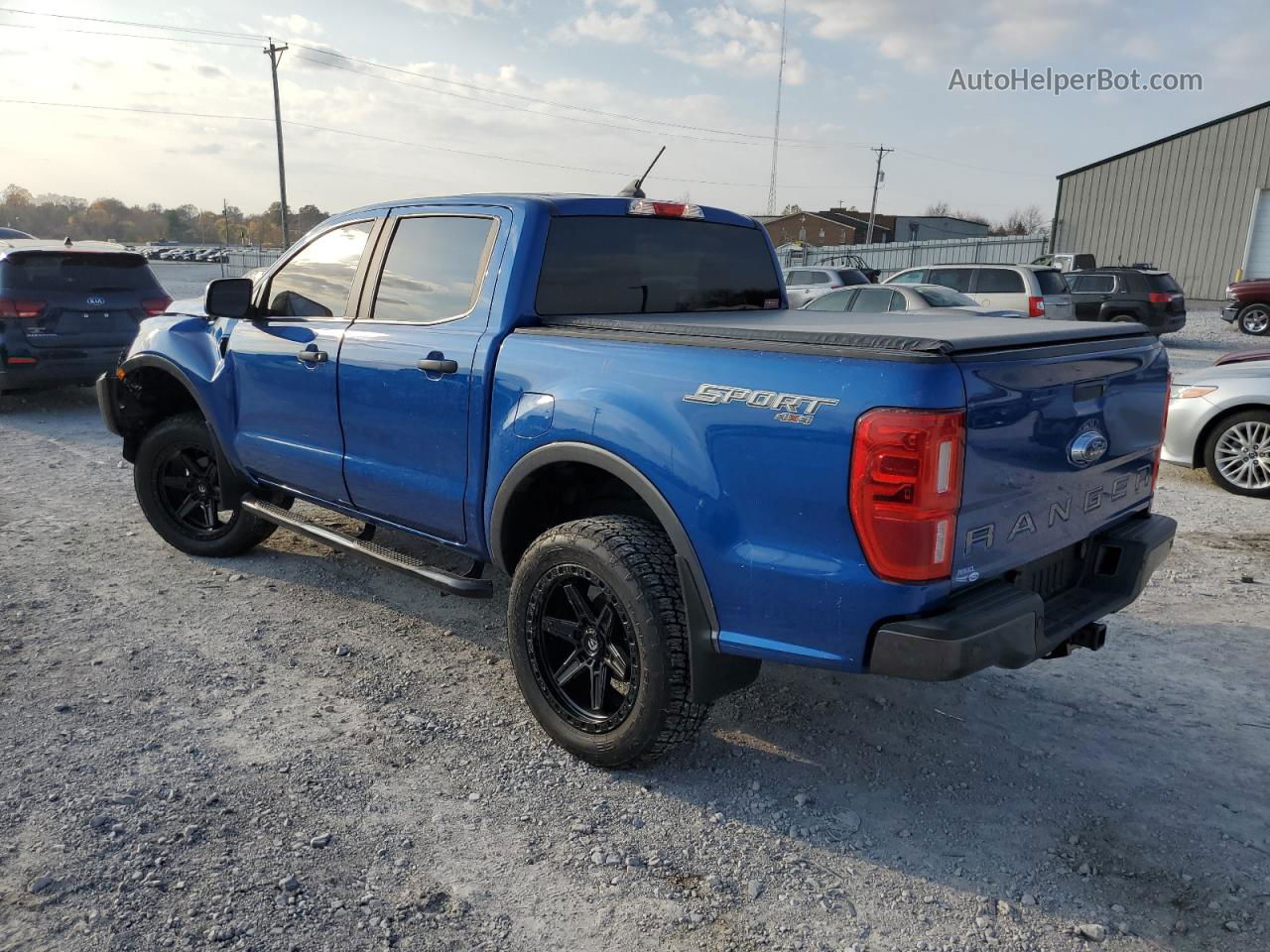 2020 Ford Ranger Xl Blue vin: 1FTER4FH0LLA82282