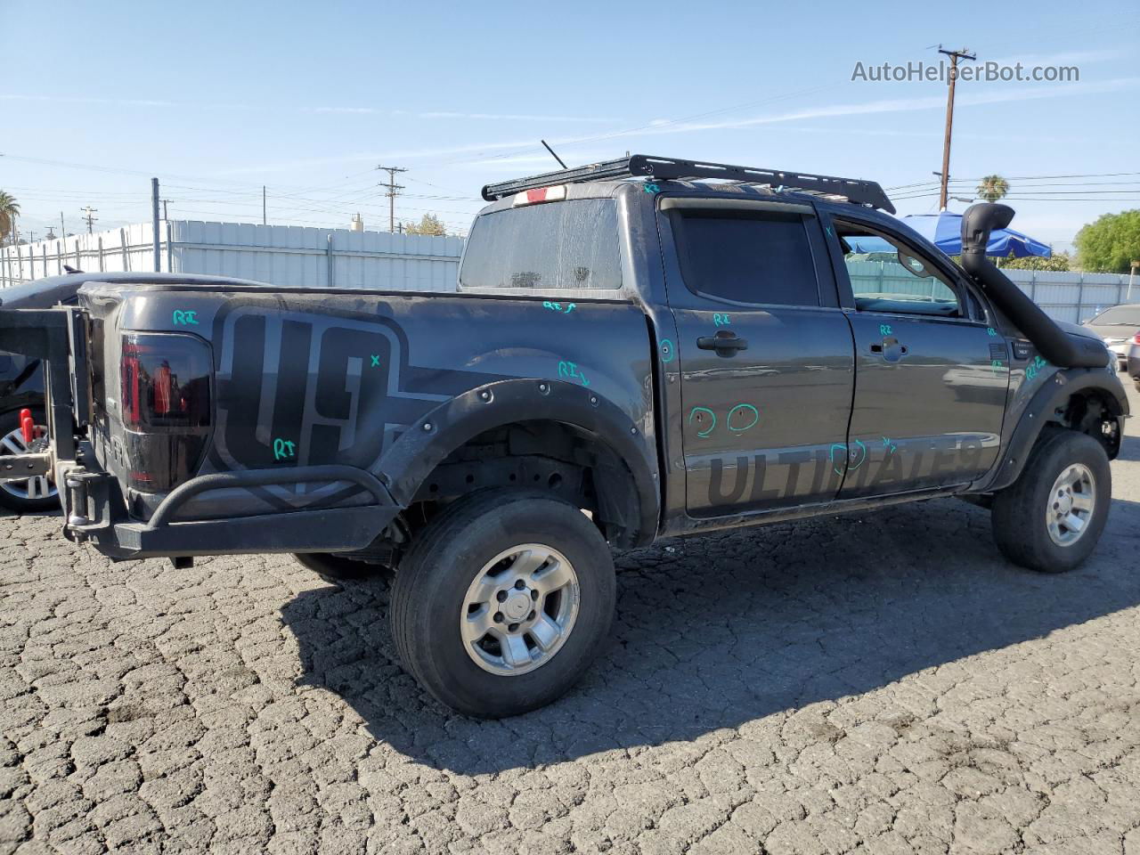 2019 Ford Ranger Xl Charcoal vin: 1FTER4FH1KLA17911