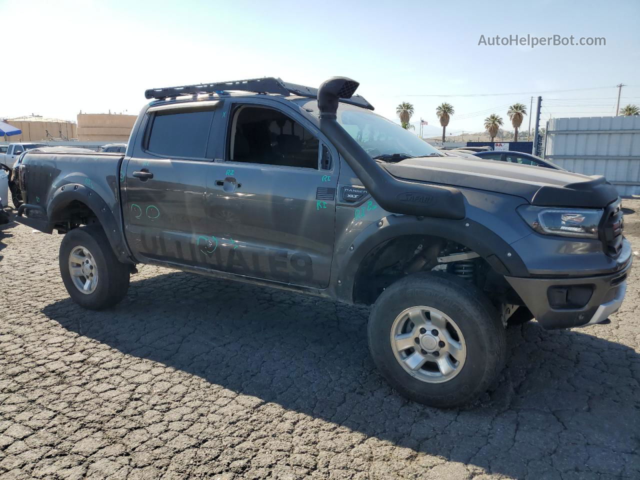 2019 Ford Ranger Xl Charcoal vin: 1FTER4FH1KLA17911