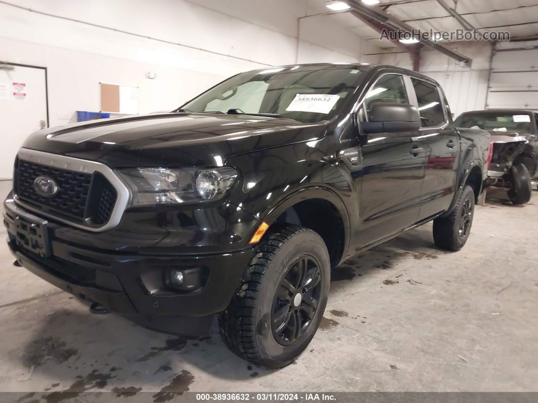 2019 Ford Ranger Xlt Black vin: 1FTER4FH1KLA21148