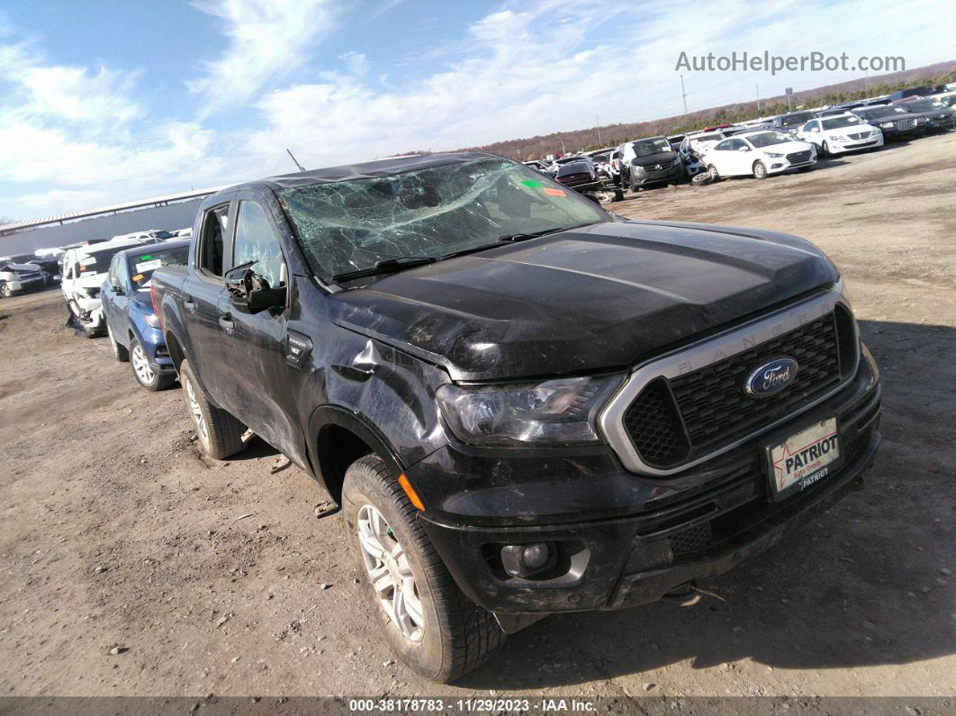 2019 Ford Ranger Xlt Black vin: 1FTER4FH1KLA31128