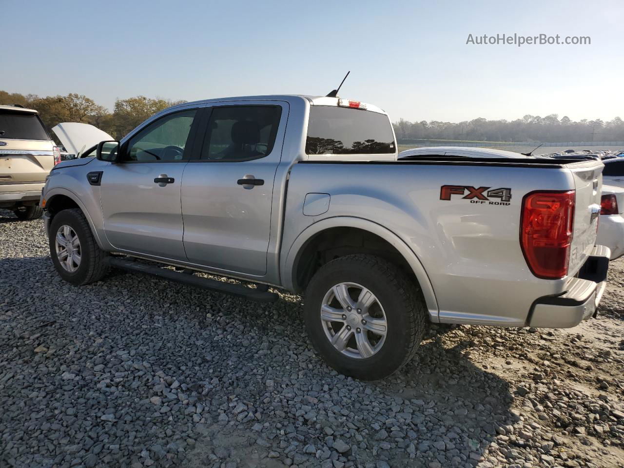 2019 Ford Ranger Xl Silver vin: 1FTER4FH1KLA51458