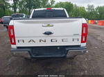 2019 Ford Ranger Lariat White vin: 1FTER4FH1KLA64842