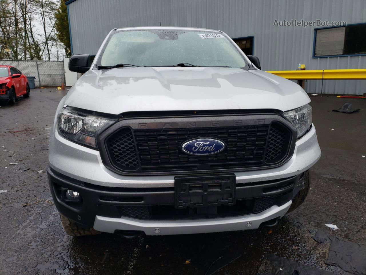 2019 Ford Ranger Xl Silver vin: 1FTER4FH1KLA83228