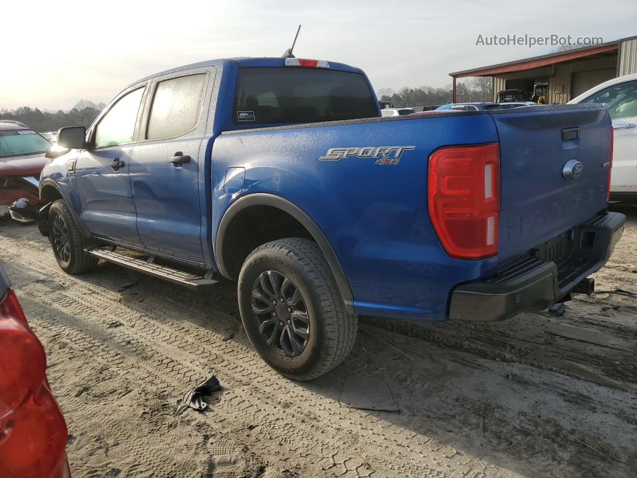 2019 Ford Ranger Xl Синий vin: 1FTER4FH1KLA93256