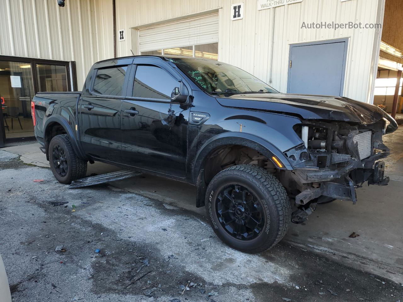 2019 Ford Ranger Xl Black vin: 1FTER4FH1KLA97324