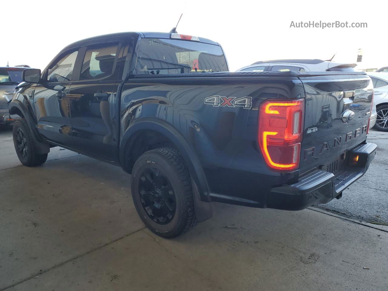 2019 Ford Ranger Xl Black vin: 1FTER4FH1KLA97324