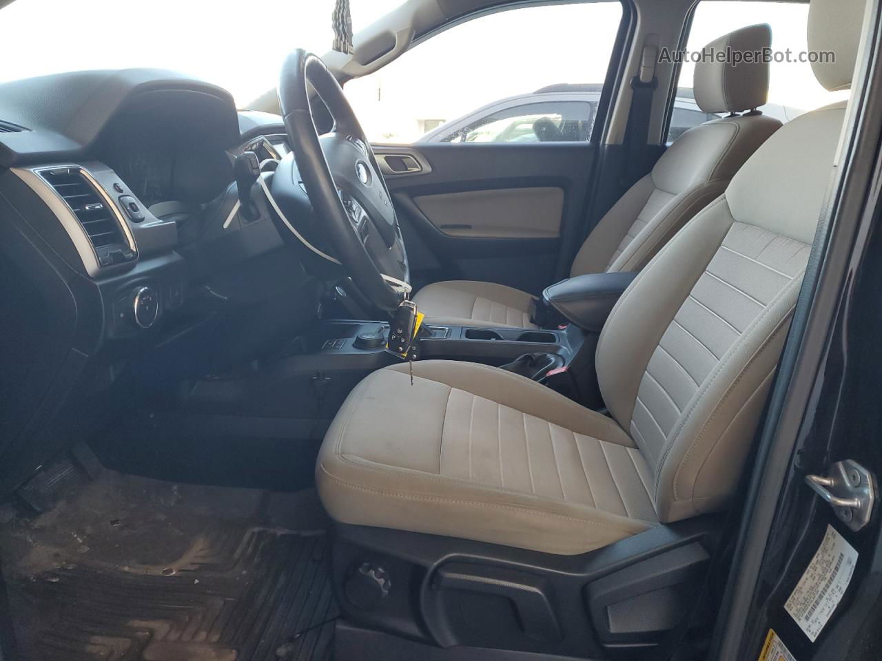 2019 Ford Ranger Xl Black vin: 1FTER4FH1KLA97324