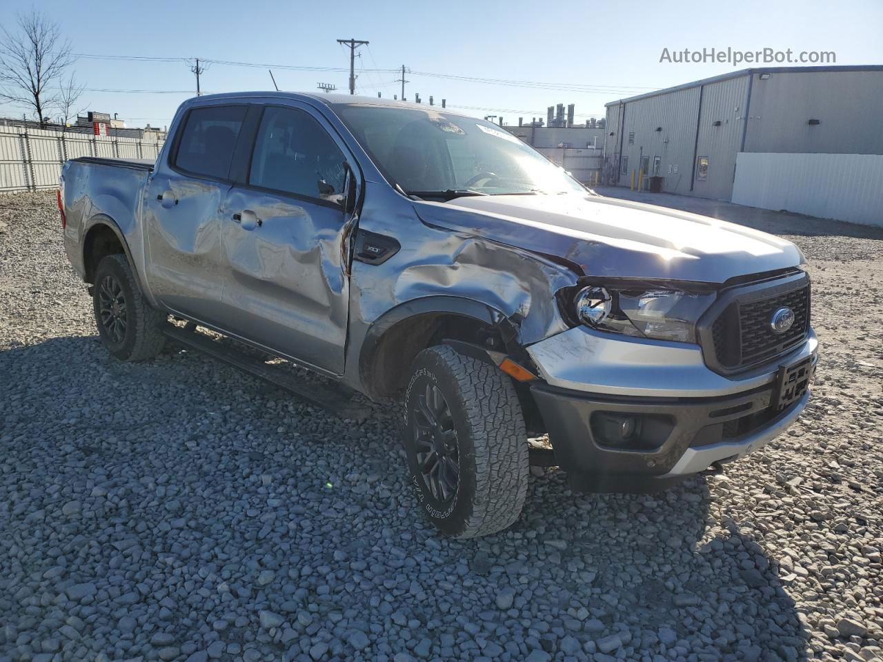 2020 Ford Ranger Xl Silver vin: 1FTER4FH1LLA11379