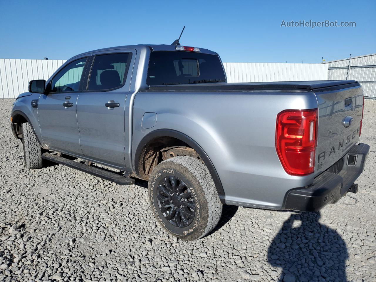 2020 Ford Ranger Xl Silver vin: 1FTER4FH1LLA11379