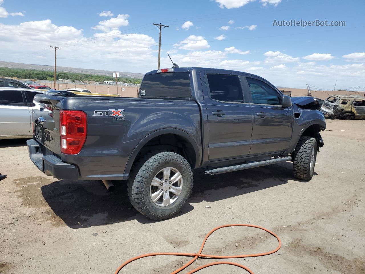 2020 Ford Ranger Xl Угольный vin: 1FTER4FH1LLA15075